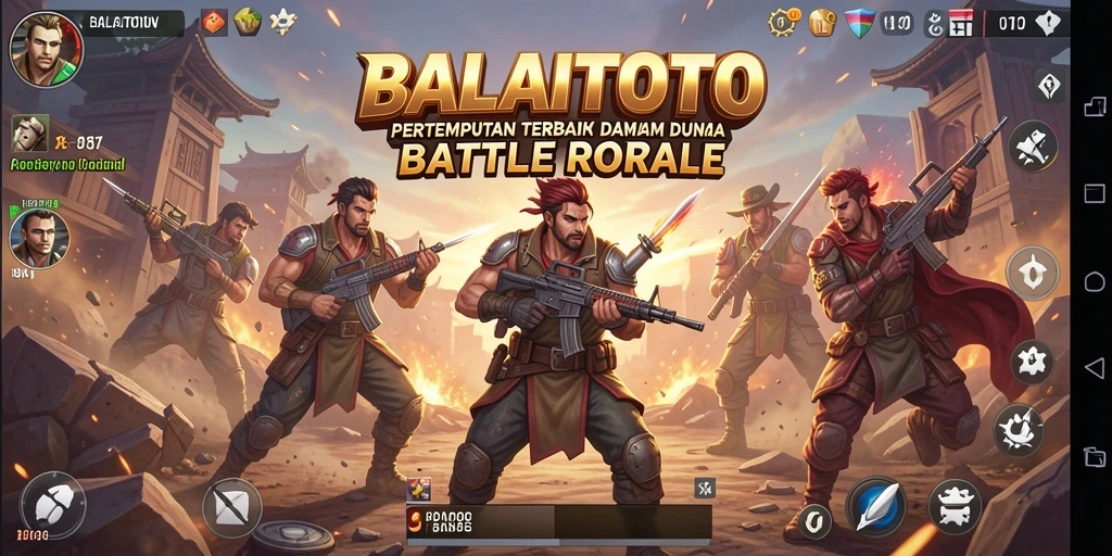 Gameplay seru BALAITOTO dengan atmosfer pertempuran yang mendebarkan.