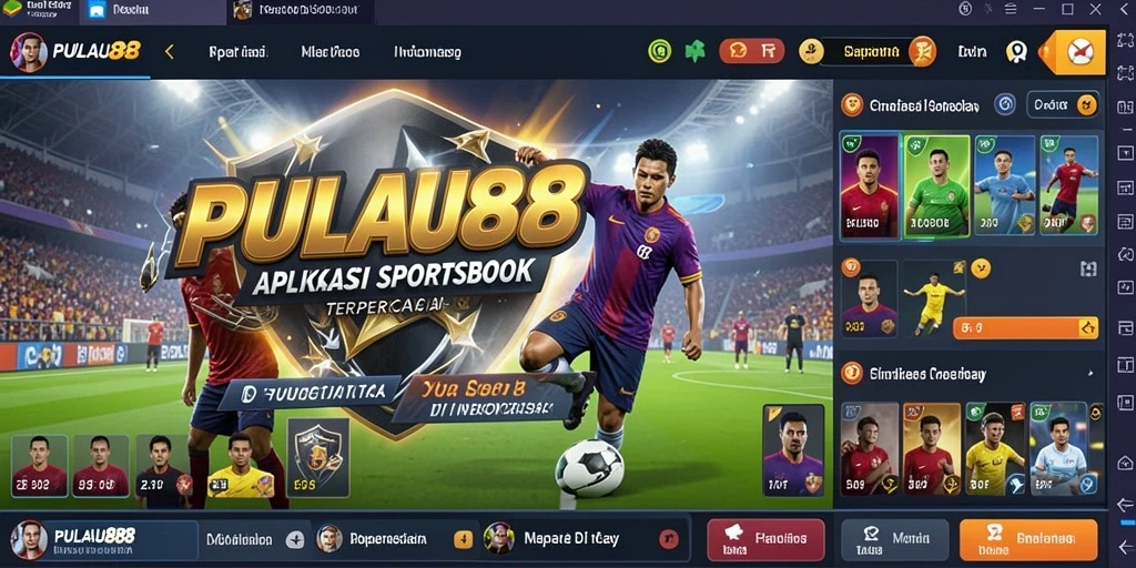Tampilan menarik dari gameplay PULAU88 dalam taruhan Sportsbook.