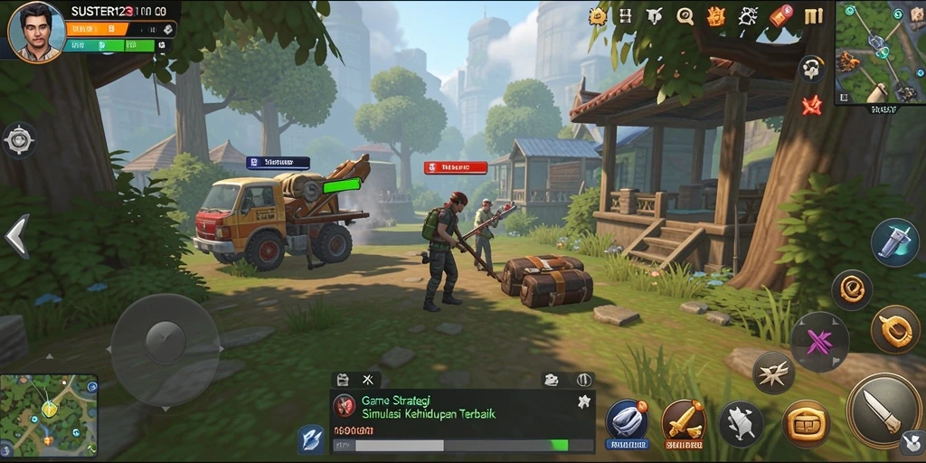 Tampilan gameplay SUSTER123 yang mengasyikkan dan penuh strategi.